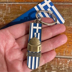 NWT Greece fold Nail Clipper keychain with original bag